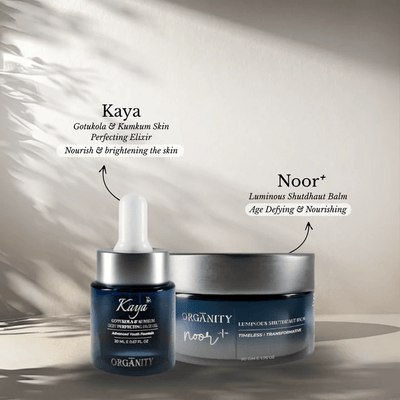 Skin Transformative Night Essentials – Skin Care on Brown Living™. SKU: ORG - NOOR - KAYA - COMBO. Img 2.