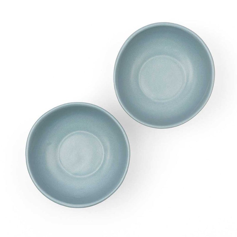 Sky Recycled Ceramic Bowls | Set of 2 | Verified Sustainable by Brown Living™