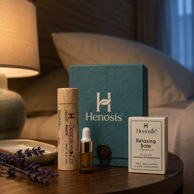 Sleep Ritual Kit | Relaxing Bedtime Self Care Gift – Essential Oils on Brown Living™. SKU: Sleep_kit. Img 1.