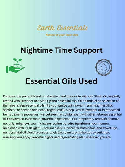Sleepy Time Essential Oil Blend 15 ml – Calming & Relaxing Aroma – Essential Oils on Brown Living™. SKU: EOBlends-05. Img 6.