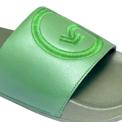 Green Mens Slider | Made with Recycled Materials | Verified Sustainable by Brown Living™