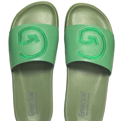 Slide Nature Green | Made with Recycled Materials – Mens Sliders on Brown Living™. SKU: GS_SLD_NTRL_GRN5417. Img 2.