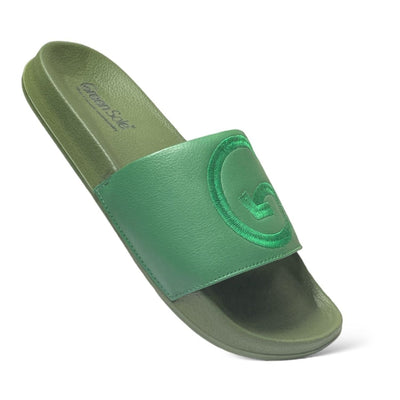 Slide Nature Green | Made with Recycled Materials – Mens Sliders on Brown Living™. SKU: GS_SLD_NTRL_GRN5417. Img 5.