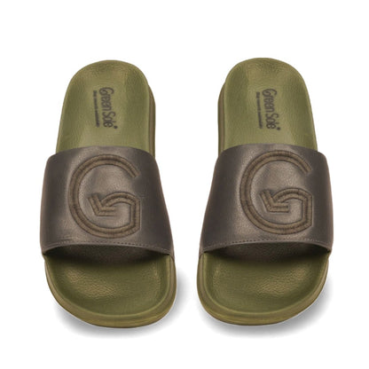 Olive Mens Slider | Made with Recycled Materials | Verified Sustainable by Brown Living™