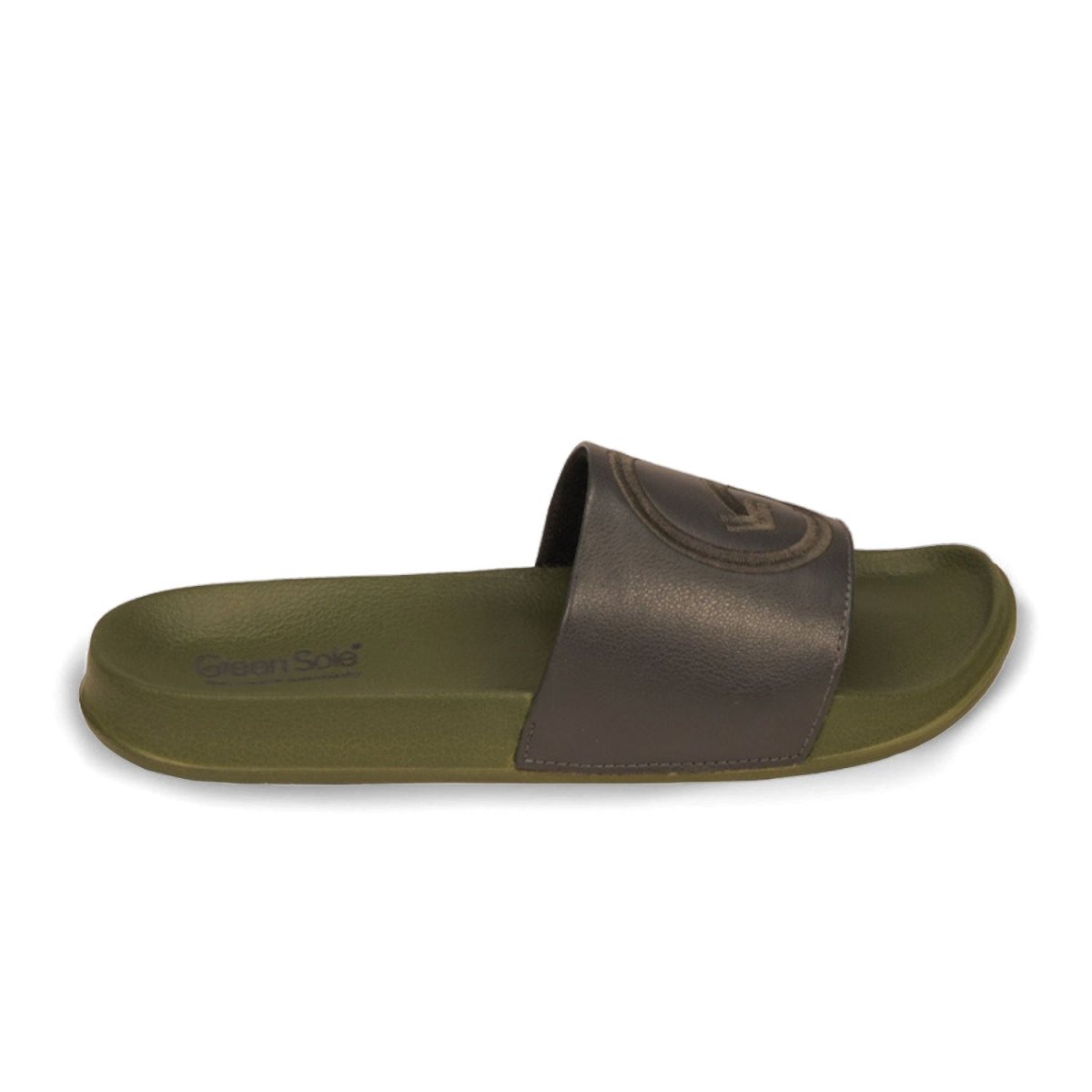 Olive Mens Slider | Made with Recycled Materials | Verified Sustainable by Brown Living™