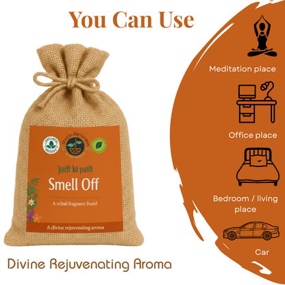 Smell Off Moisture Odor Absorber | Activated Charcoal Dehumidifier Bag – Fragrance Diffusers on Brown Living™. SKU: B002-smelloff. Img 3.