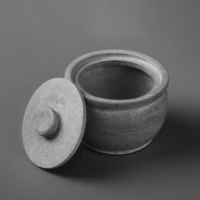 Soap Stone Handmade Traditional Curd Setter/ Storage Container – Cookware on Brown Living™. SKU: Curd - Setter - 1500g - packof13758. Img 1.