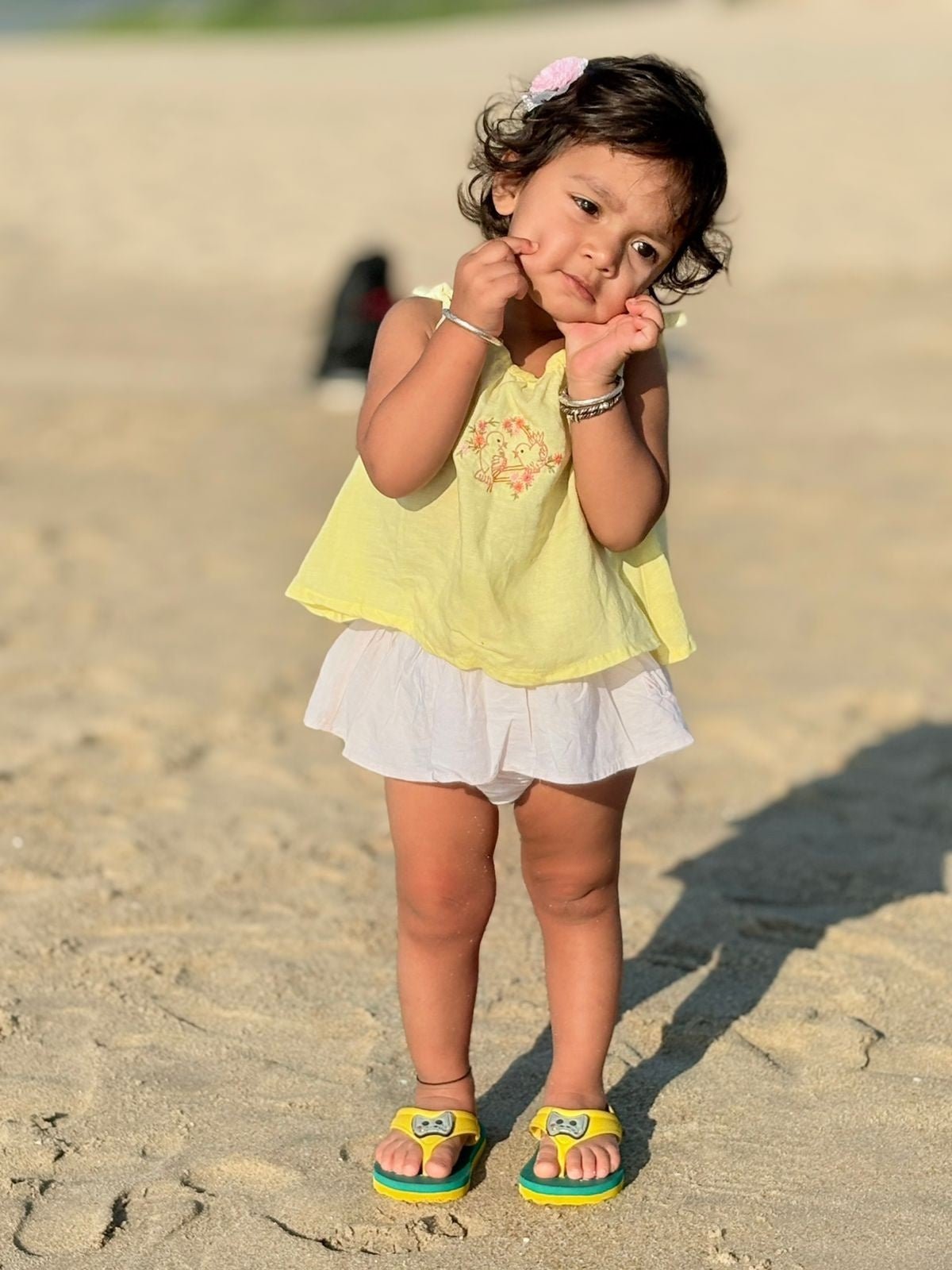 Soft & Breathable Bright Chirps Yellow Top for Babies – Kids Tops on Brown Living™. SKU: ARN0012_0-3. Img 5.