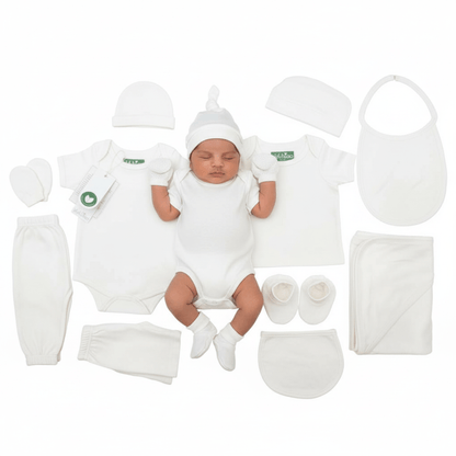 Soft & Comfortable Clothing for Infants Baby Wear - Set of 10 – Kids Daywear Sets on Brown Living™. SKU: 51100044. Img 1.