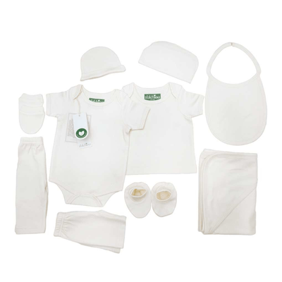 Soft & Comfortable Clothing for Infants Baby Wear - Set of 10 – Kids Daywear Sets on Brown Living™. SKU: 51100044. Img 3.