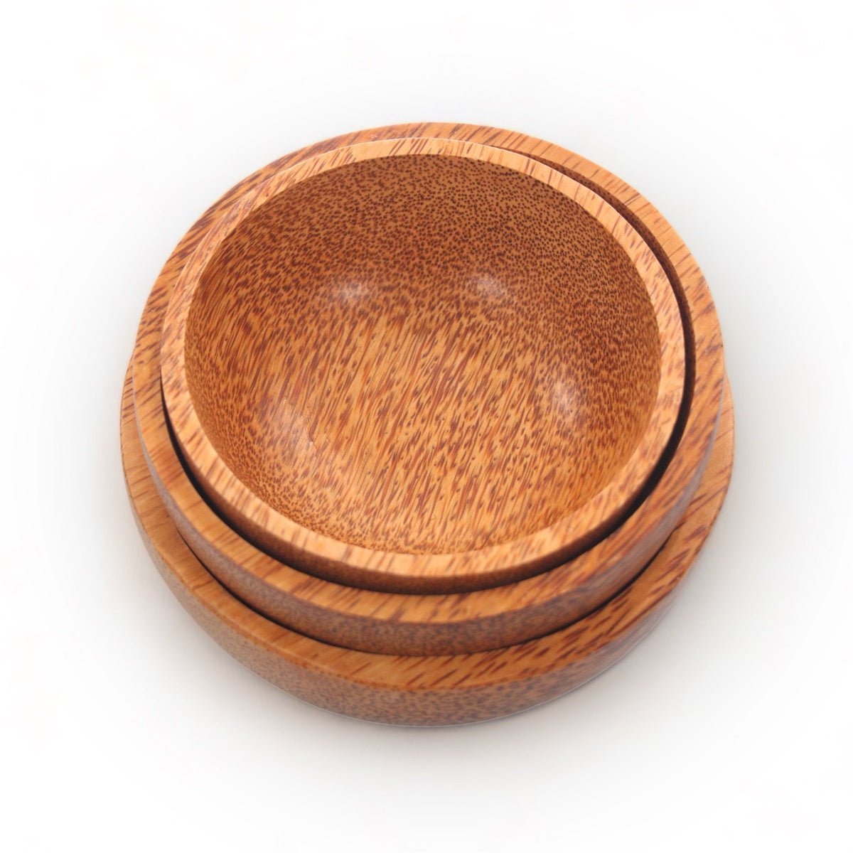 Solid Coconut Wood Bowls (Set of 3) | Verified Sustainable by Brown Living™