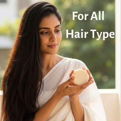 Solid Conditioner Bar for Dry & Frizzy Hair | Enriched with Jojoba and Broccoli Seed Oil – Hair Conditioner on Brown Living™. SKU: SKUB0001. Img 5.