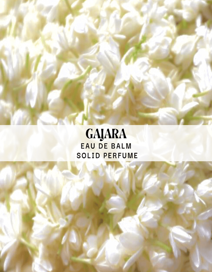 Solid Perfume Gajra | Floral Long - Lasting Alcohol - Free Fragrance – Perfume on Brown Living™. SKU: GAJ5002X. Img 4.