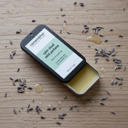 Solid Perfume | Natural Fragrance Balm with Pure Butters – Perfume on Brown Living™. SKU: SP-CC-B02. Img 2.