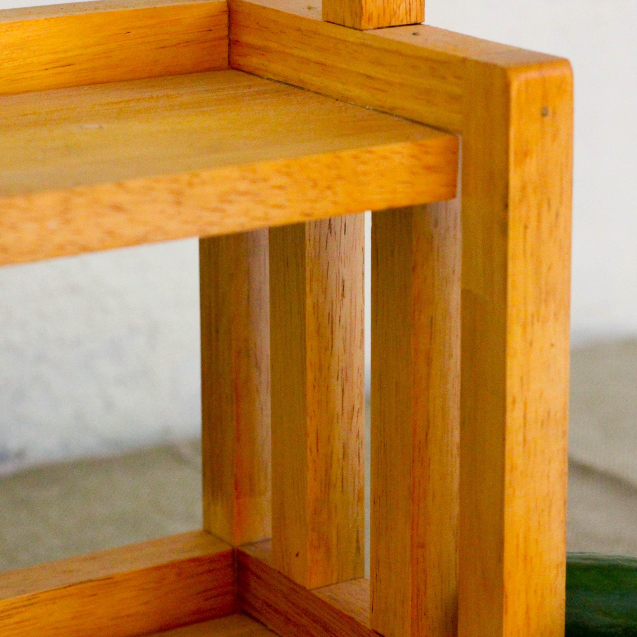 Solid Wood Masala & Jar Organizer | Big Stack Kitchen Rack – Kitchen Organizers on Brown Living™. SKU: BL0103. Img 3.