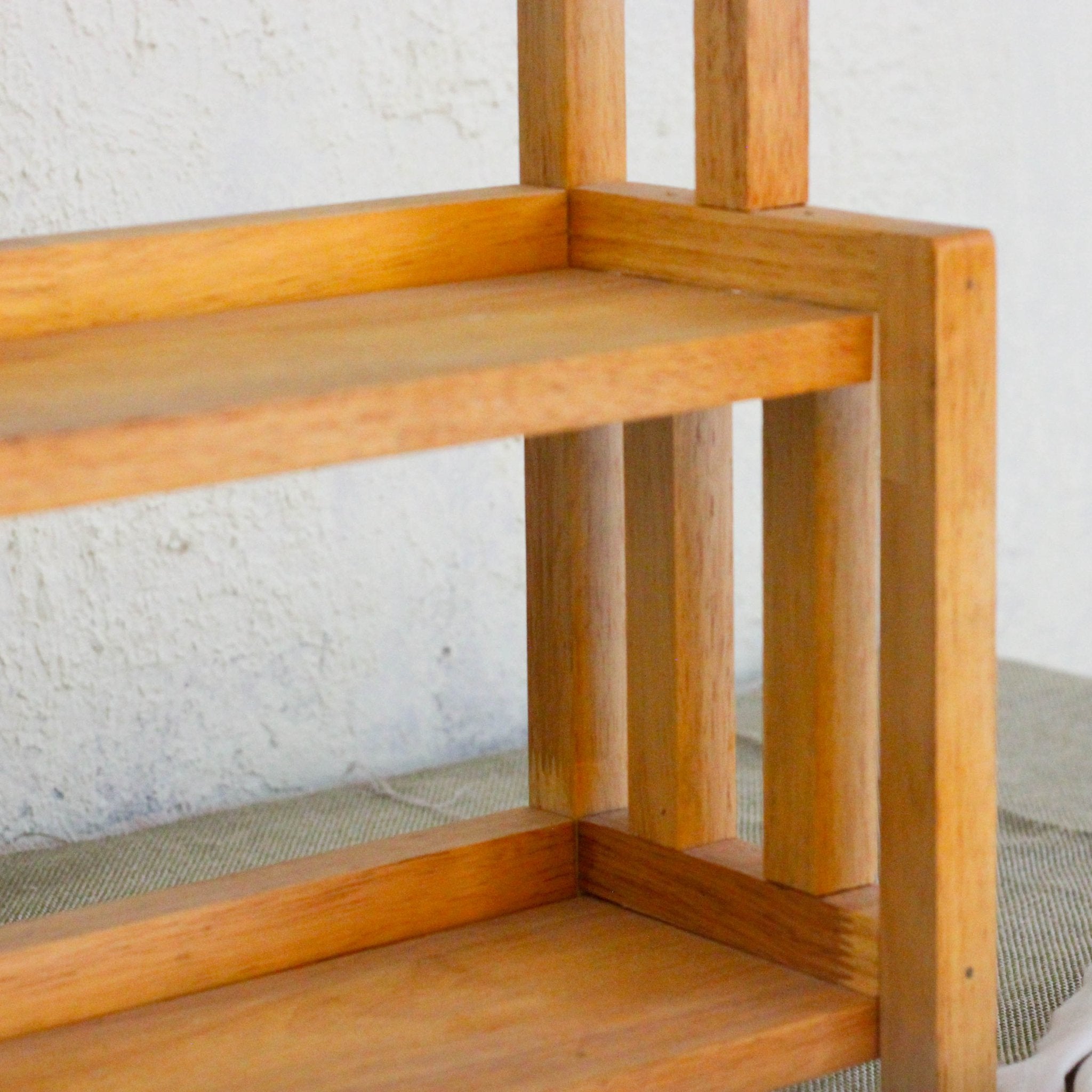 Solid Wood Masala & Jar Organizer | Big Stack Kitchen Rack – Kitchen Organizers on Brown Living™. SKU: BL0103. Img 7.