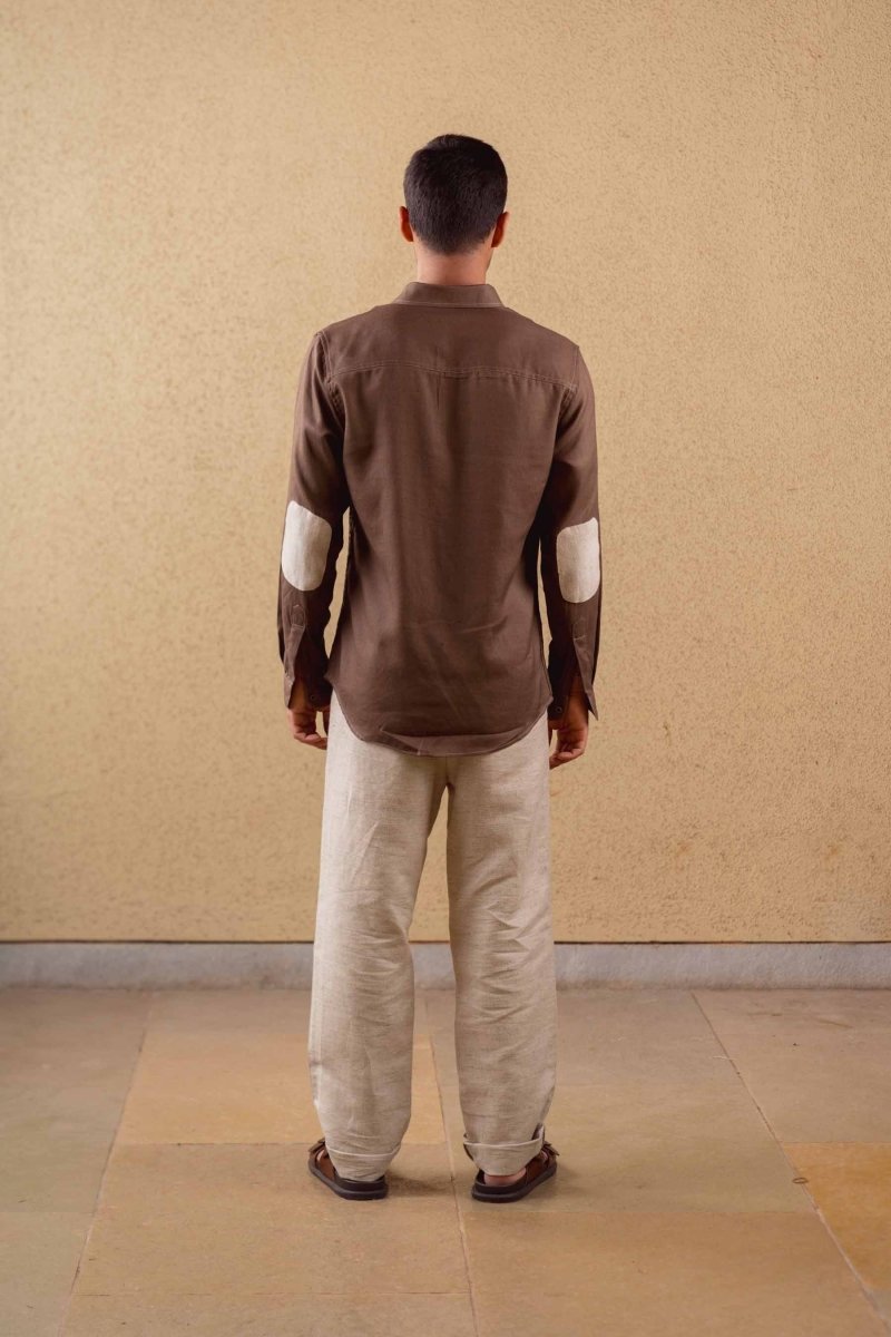 Solstice Shirt - Brown - Hemp Tencel | Verified Sustainable by Brown Living™