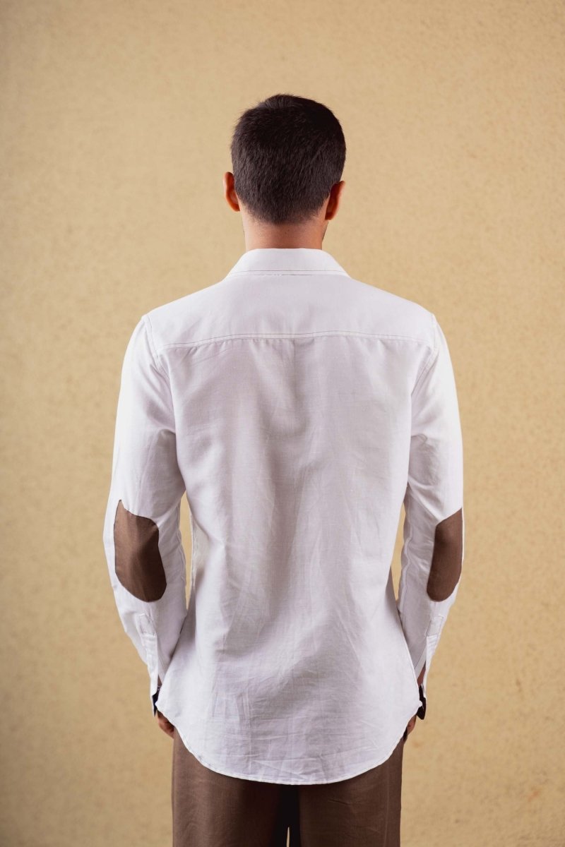 Solstice Shirt - White - Hemp Tencel | Verified Sustainable by Brown Living™