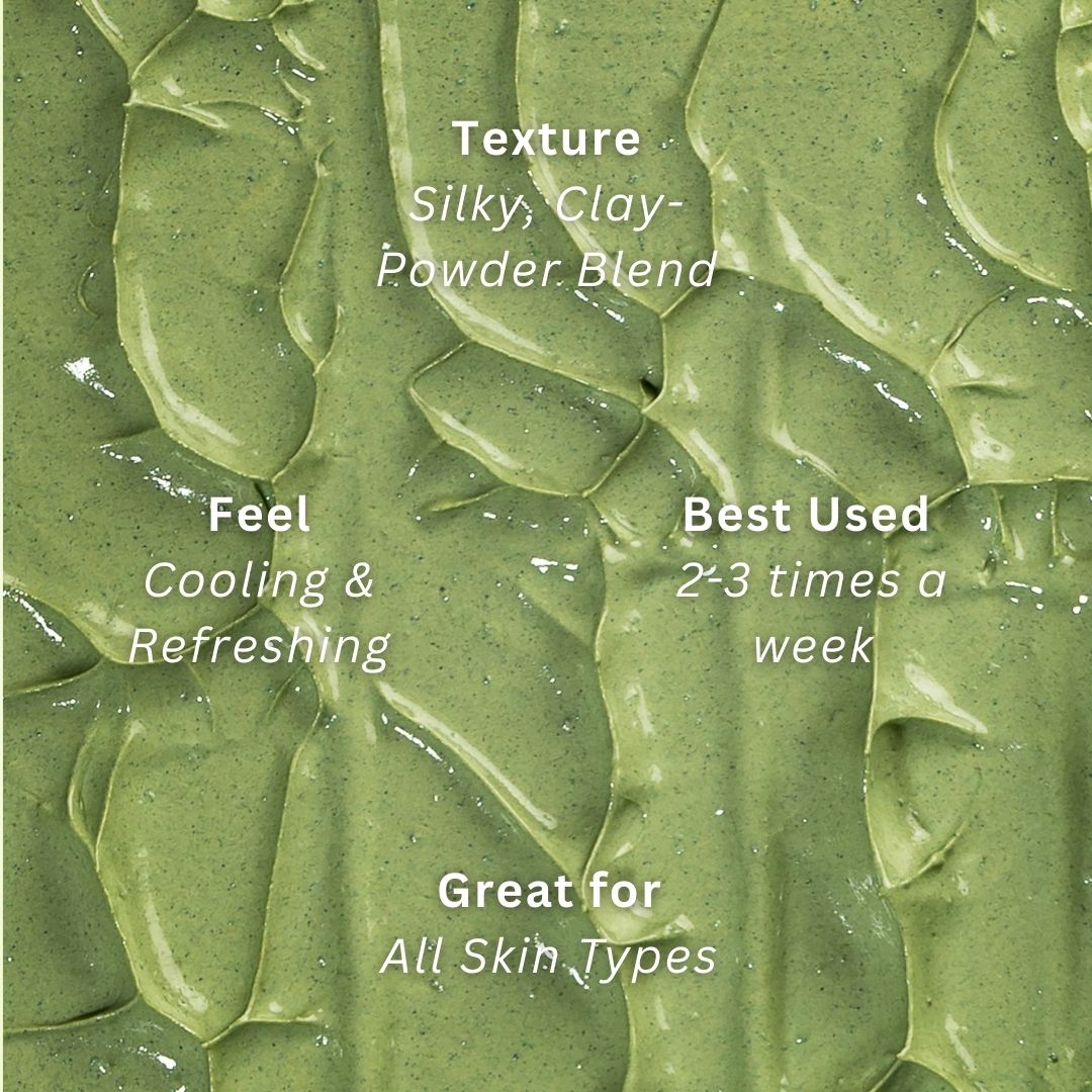 Soothe Face Mask with Green Clay & Spirulina | 30g – Face Mask by Kaura available on Brown Living™. . SKU: KI384. Img 3.
