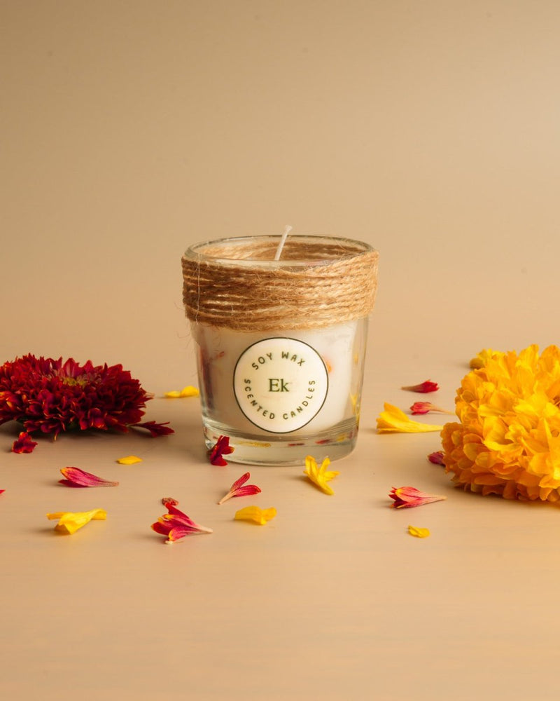 Soy Candles | Scented with Natural Flowers | Verified Sustainable Candles & Fragrances on Brown Living™