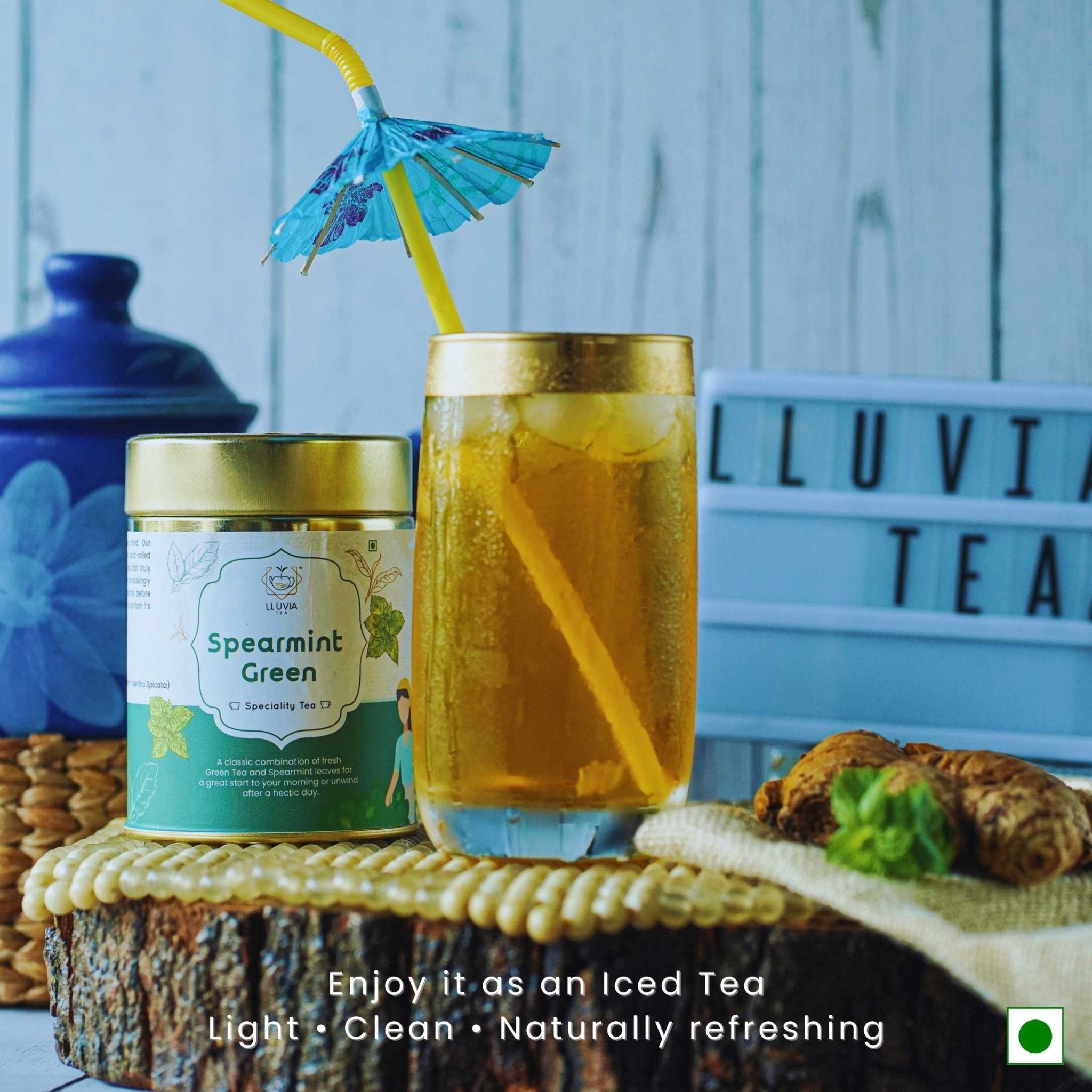 Spearmint Green Tea – Balance Hormones & Improve Digestion – 50g – Tea on Brown Living™. SKU: AMCZip50New. Img 8.