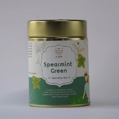 Spearmint Green Tea - Balance Hormones & Improve Digestion - 50g | Verified Sustainable by Brown Living™