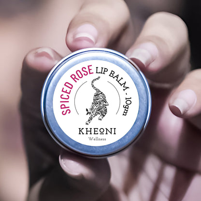 Spiced Rose Lip Balm – Nourishing Natural Lip Care – Lip Balms on Brown Living™. SKU: FFLBSR010G. Img 7.