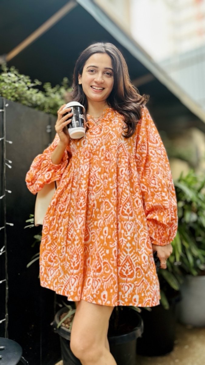 Spiced Sunset Oversized Dress – Womens Dress by Bloc'D by JBH available on Brown Living™. Onesize . SKU: BOTW005. Img 1.
