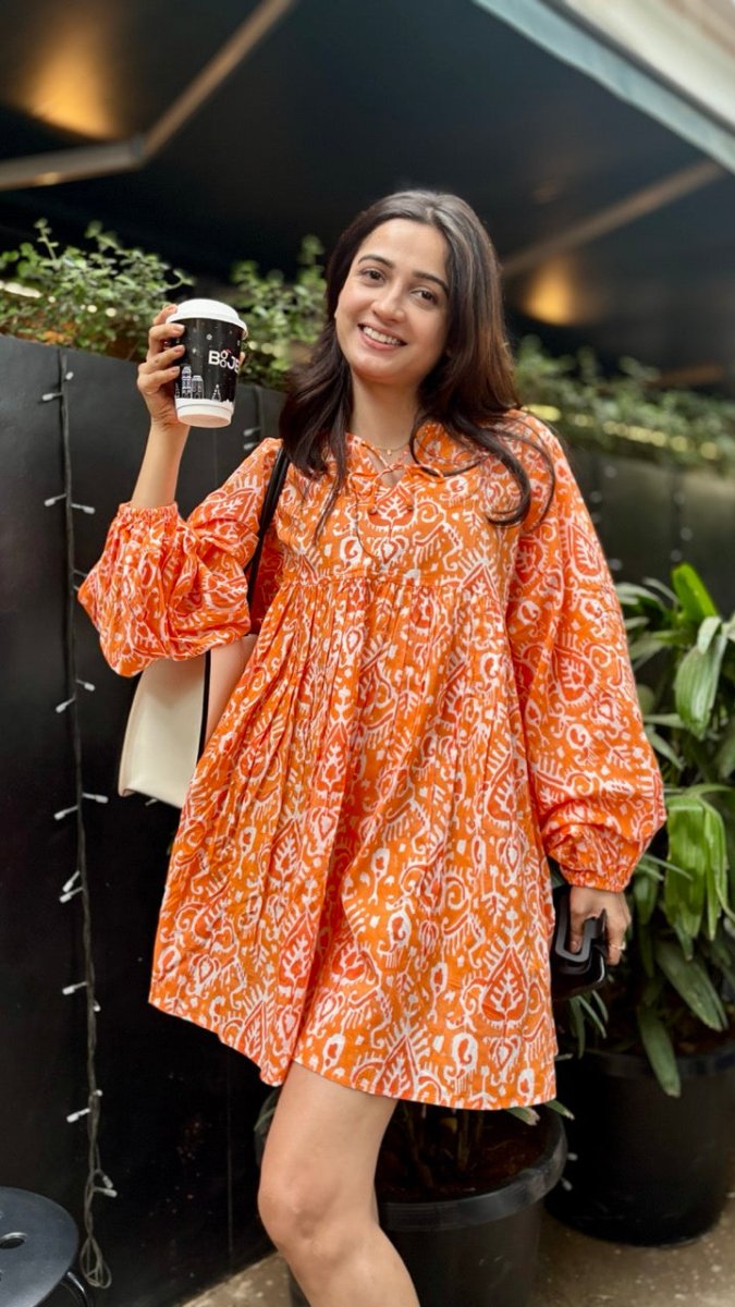 Spiced Sunset Oversized Dress – Womens Dress by Bloc'D by JBH available on Brown Living™. Onesize . SKU: BOTW005. Img 4.