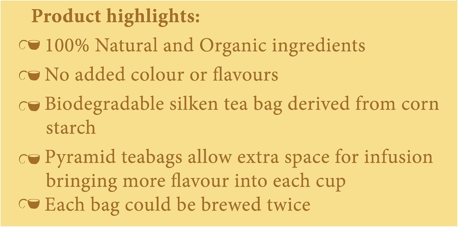 Spicy Turmeric Herbal Tea | Ginger Lemongrass Immunity Blend – Tea on Brown Living™. SKU: TM_ST. Img 7.