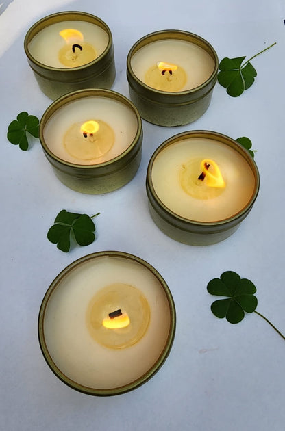 Spring Blossoms - 5 Soy Wax Tin Candles | Verified Sustainable by Brown Living™