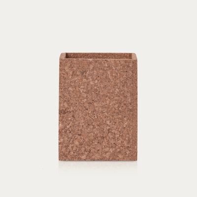 Square Cork Stand | Eco Friendly Natural Cork Coaster | Heat Resistant – Desk Organizers on Brown Living™. SKU: TBB-CS-01-BL. Img 1.