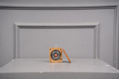 Square Measuring Tape | Compact Portable Measurement Tool – Home & Garden on Brown Living™. SKU: MTS. Img 7.