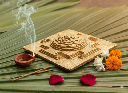 Sri Yantra – Sacred Geometric Spiritual Symbol – Religious Items on Brown Living™. SKU: CD112. Img 1.