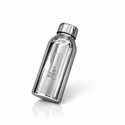 Stainless Steel Bottle - Easy Sip & Leak Proof - 500 ml – Bottles & Sippers on Brown Living™. SKU: BL-30n. Img 1.