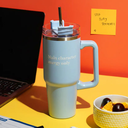 Stainless Steel Reusable Sipsmith Tumbler – Bottles & Sippers on Brown Living™. SKU: MS-DRK-0015. Img 1.