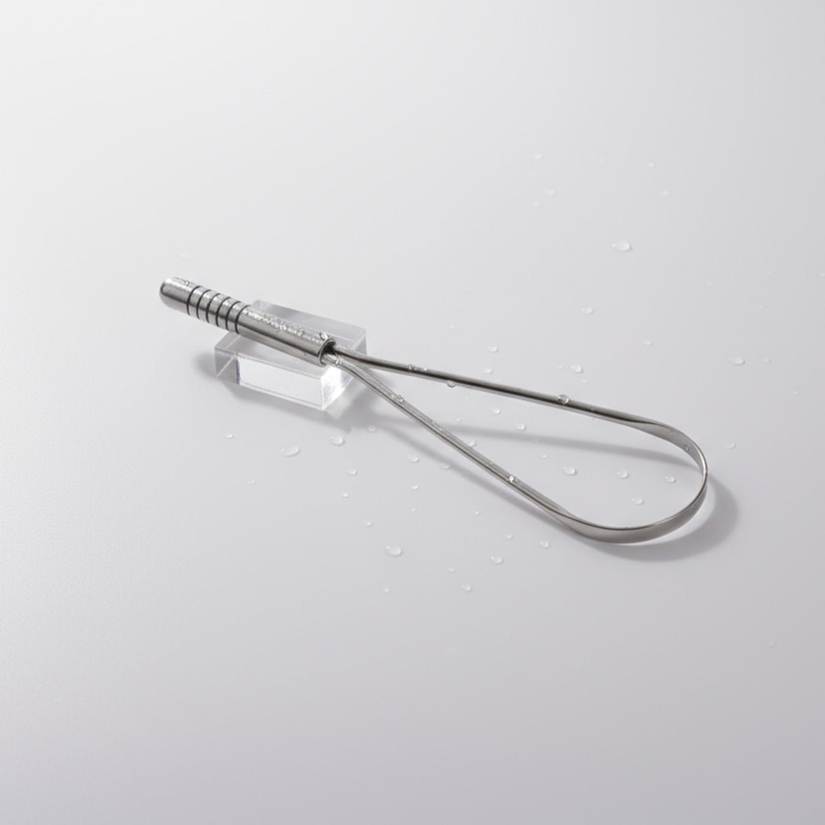 Stainless Steel Tongue Cleaner | Oral Hygiene Tool – Oral Care on Brown Living™. SKU: 11003. Img 1.