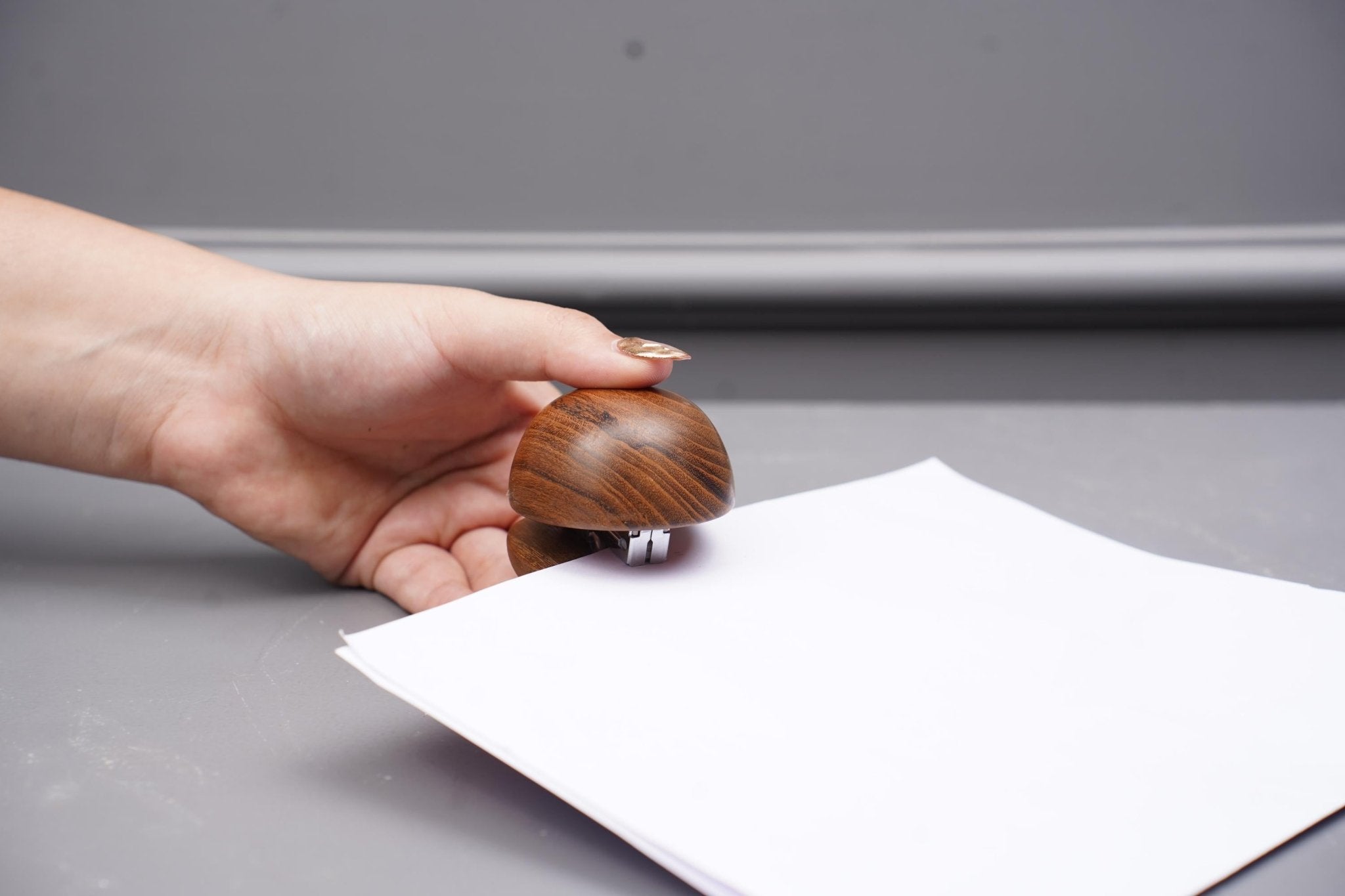 Stapler | Compact Desk Stapler for Office & Home – Home & Garden on Brown Living™. SKU: WRS. Img 14.