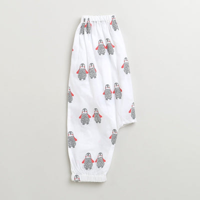 Stary Penguin - Unisex Infant Cotton Nightwear – Kids Onesies on Brown Living™. SKU: MITHIC - 0623046. Img 11.