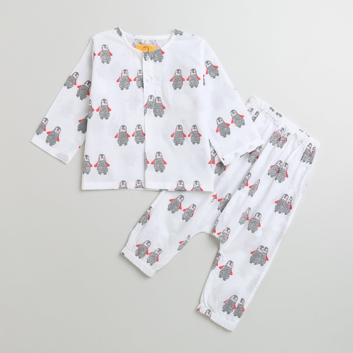 Stary Penguin - Unisex Infant Cotton Nightwear | Verified Sustainable by Brown Living™