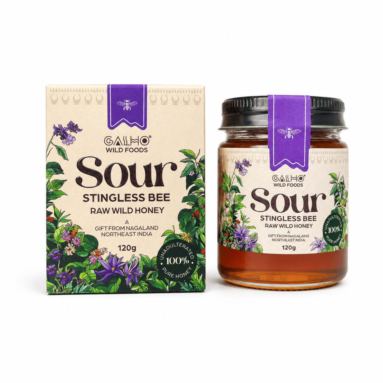 Stingless Bee Honey 120g | Raw Natural Honey – Honey & Syrups on Brown Living™. SKU: GSB120g. Img 2.