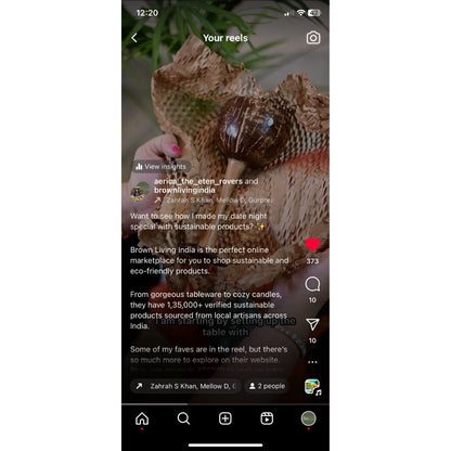 Story + Post + Reel on Instagram – Social Media Marketing on Brown Living™. SKU: BLCFG_SPRI. Img 1.