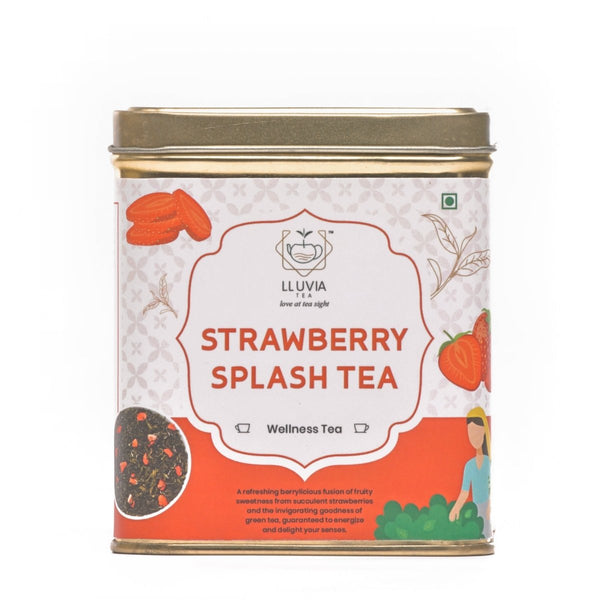 Strawberry Splash Tea |Sweet Refreshment and Antioxidant Benefits - 50g | Verified Sustainable by Brown Living™