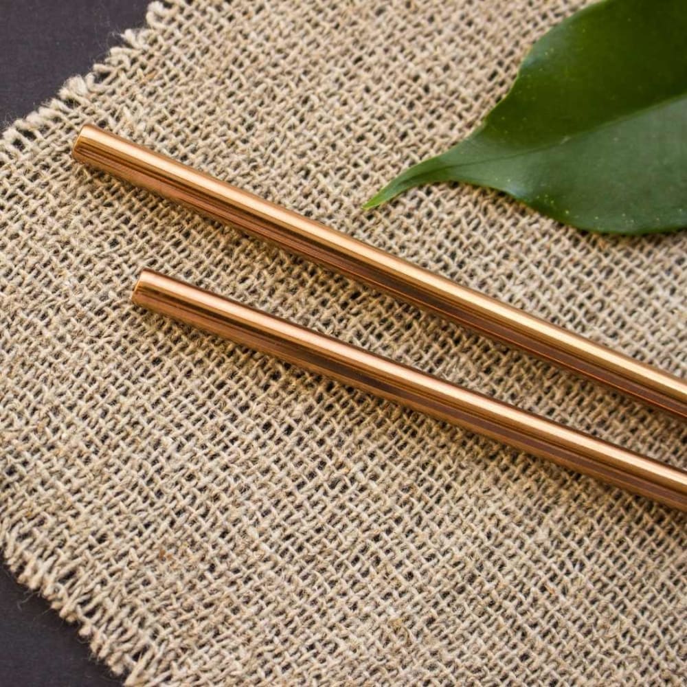 Straws With Cleaner - (1 ST+1 Bend) – Drinking Straws & Stirrers by ONEarth available on Brown Living™. Copper (2 St) . SKU: OEP216. Img 9.