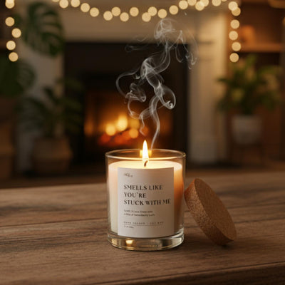 Stuck with Me Soy Wax Candle - Scented with Zdore – Candles & Fragrances on Brown Living™. SKU: SS-02. Img 2.