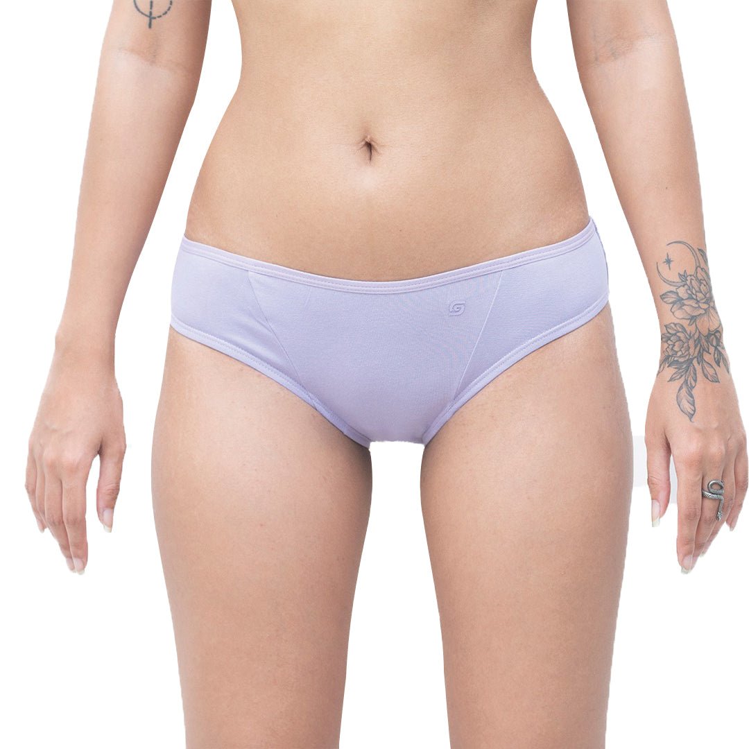 Stylish Everyday Organic Cotton Undies Bikini (Set of 2) | Verified Sustainable by Brown Living™