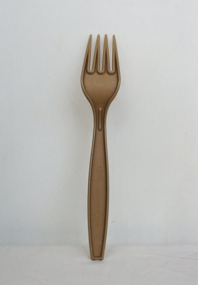 Sugarcane Fork Set |16cm Eco Friendly Disposable Cutlery | 35 Pieces – Cutlery on Brown Living™. SKU: TET_SF_27M_35. Img 3.