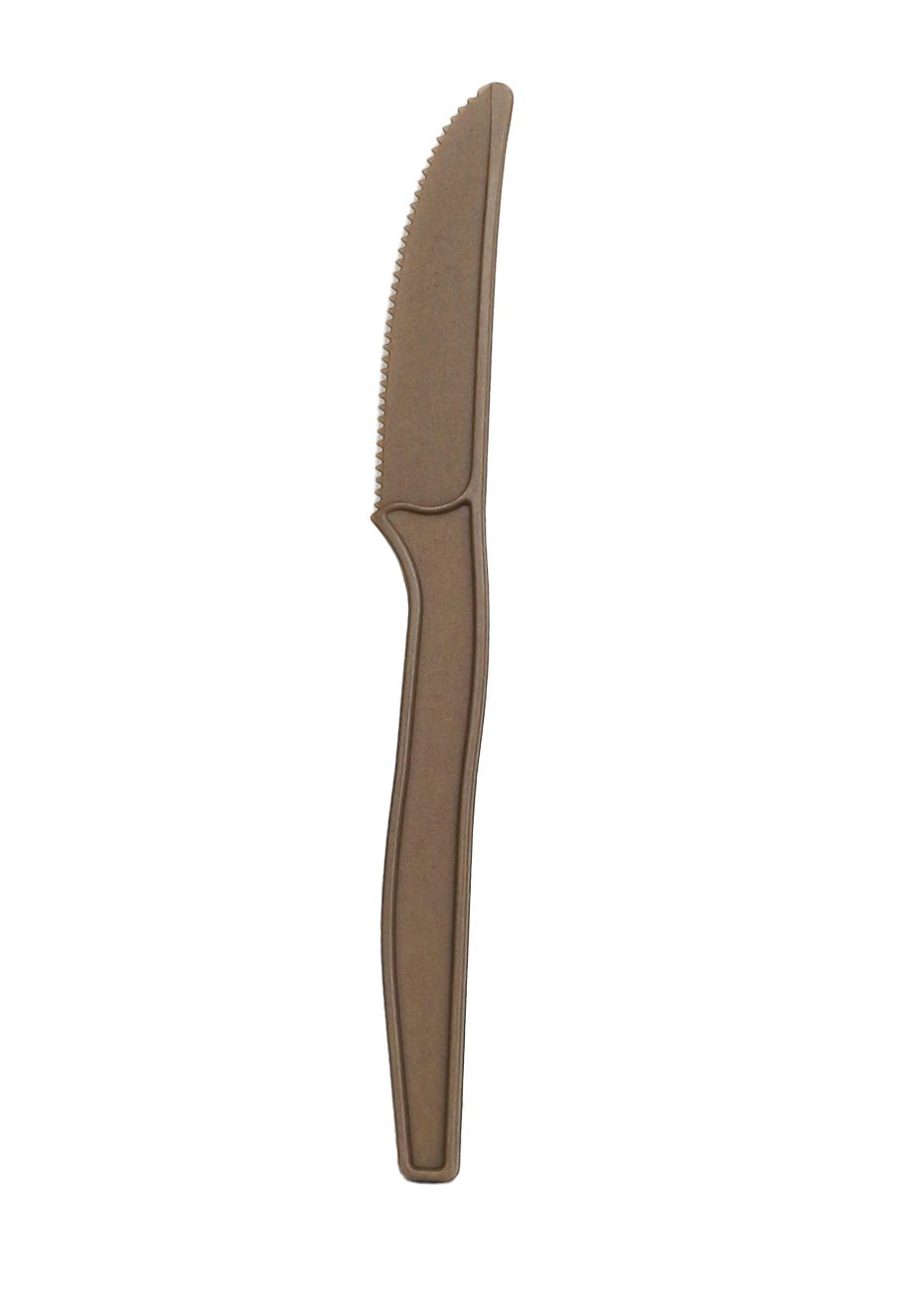 Sugarcane Knife Set | 16cm Eco Friendly Disposable Cutlery | 50 Pieces – Cutlery on Brown Living™. SKU: TET_SK_19M_50. Img 1.