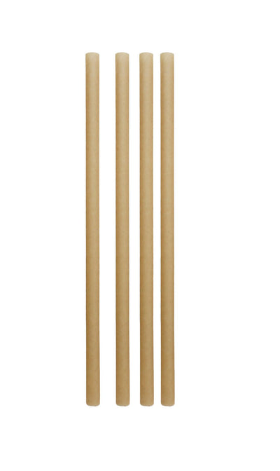 Sugarcane Straws Thick (Pack of 30) | Home Compostable PLA Free – Drinking Straws & Stirrers on Brown Living™. SKU: TET_SS_8M_50N. Img 6.