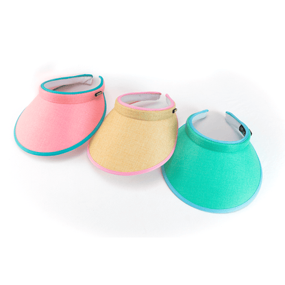 Summer Shade Visor Hat | Lightweight Sun Protection for Outdoors – Womens Hat on Brown Living™. SKU: MBNL004004. Img 2.